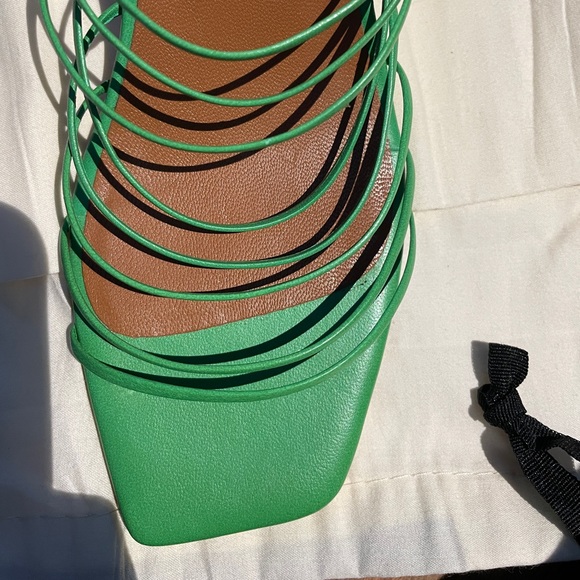 Rejina Pyo Women’s Zoe Leather Sandals Size IT 37 US 7). - Picture 4 of 12